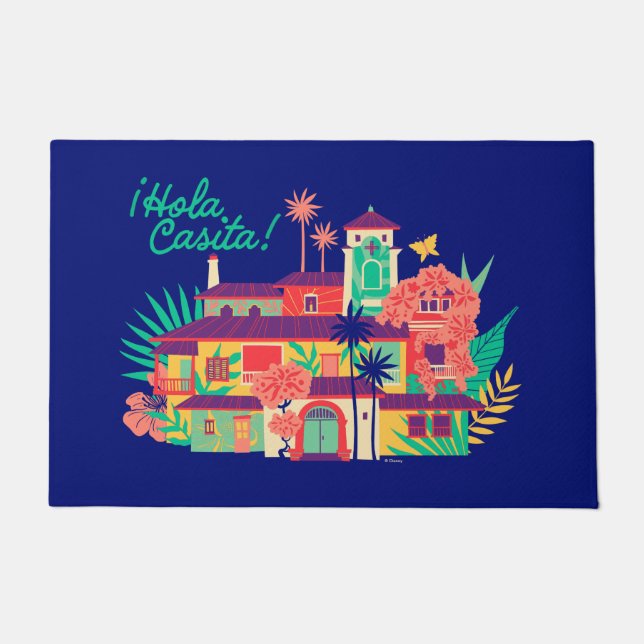Encanto | Casa de Los Madrigal - Hola Casita Doormat (Front)