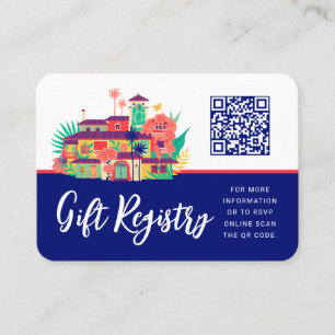 Encanto Casa Madrigal Baby Shower Gift Registry Place Card