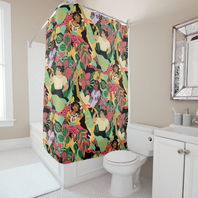 Encanto Colourful Floral Pattern (In Situ)