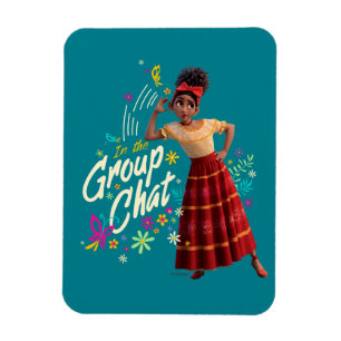 Encanto   Dolores - In The Group Chat Magnet