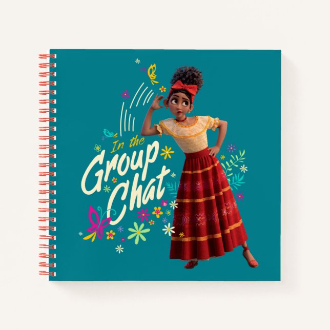 Encanto | Dolores - In The Group Chat Notebook (Front)