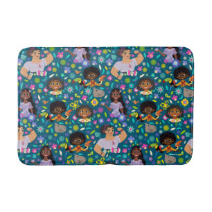 Encanto Floral Character Pattern Bath Mat