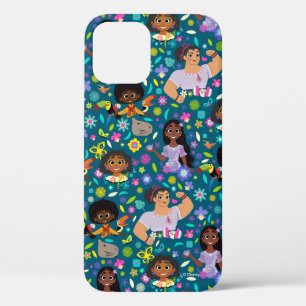 Encanto   Floral Character Pattern iPhone 12 Case
