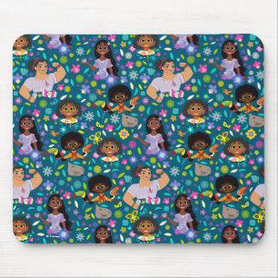 Encanto   Floral Character Pattern Mouse Pad