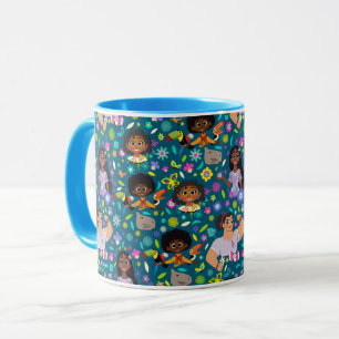 Encanto   Floral Character Pattern Mug