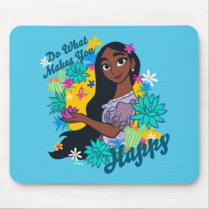 Encanto   Isabela - Do What Makes You Happy Mouse Pad