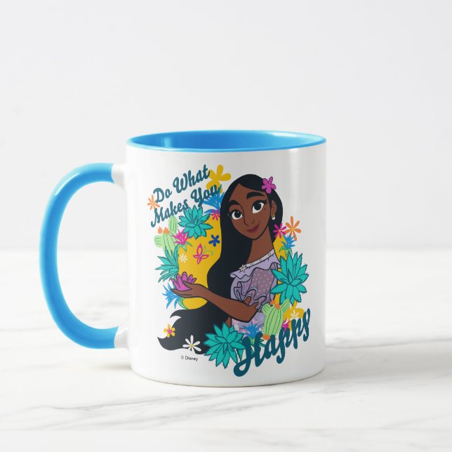 Encanto | Isabela - Do What Makes You Happy Mug (Left)
