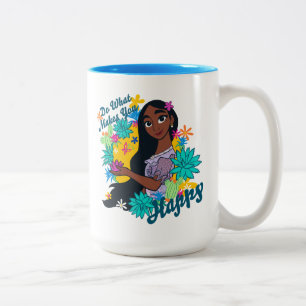 Encanto   Isabela - Do What Makes You Happy Two-Tone Coffee Mug