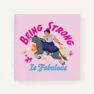 Encanto   Luisa - Being Strong Is Fabulous Notebook