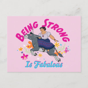 Encanto Luisa - Being Strong Is Fabulous Postcard