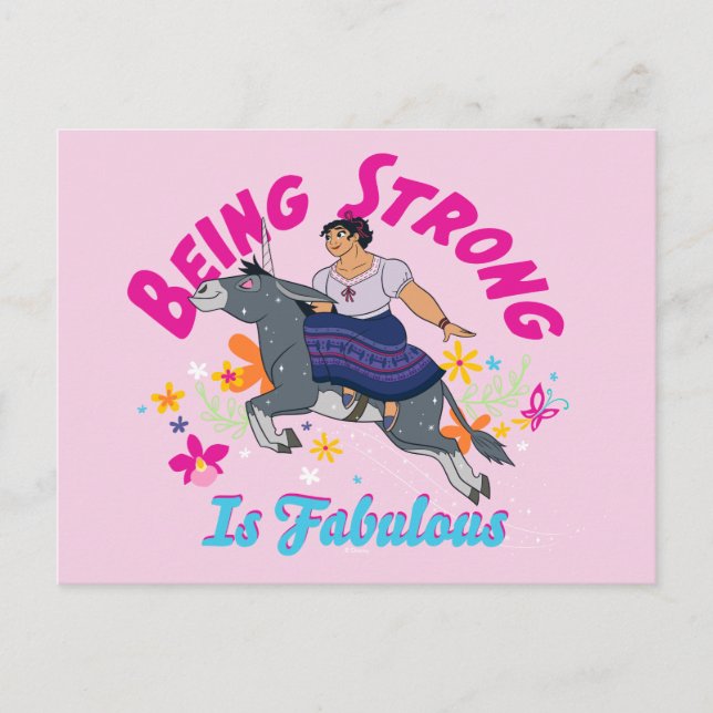 Encanto | Luisa - Being Strong Is Fabulous Postcard (Front)