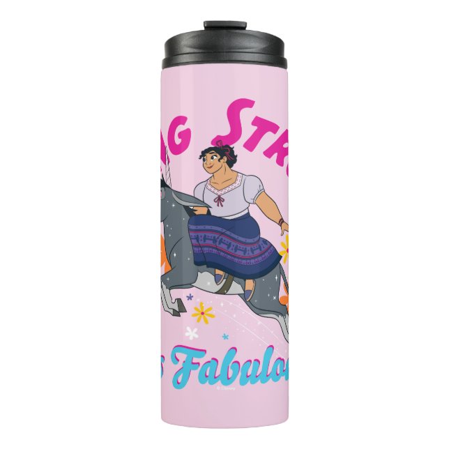 Encanto | Luisa - Being Strong Is Fabulous Thermal Tumbler (Front)