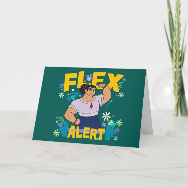 Encanto | Luisa - Flex Alert Card (Front)