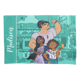 Encanto   Luisa, Isabela, & Mirabel Pillowcase
