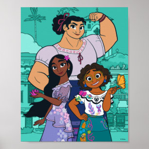 Encanto   Luisa, Isabela, & Mirabel Poster