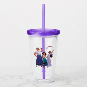 Encanto Luisa, Mirabel, & Isabela Acrylic Tumbler