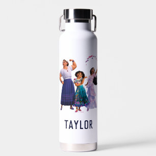 Encanto Luisa, Mirabel, & Isabela Add Name Water Bottle