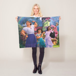 Encanto   Luisa, Mirabel, & Isabela Fleece Blanket