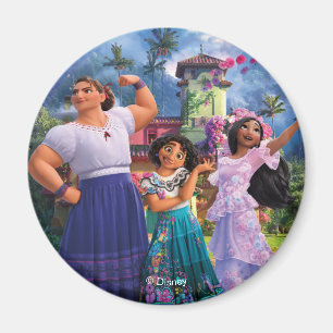 Encanto   Luisa, Mirabel, & Isabela Magnet