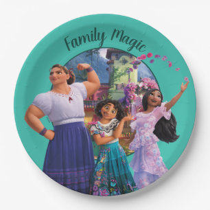 Encanto   Luisa, Mirabel, & Isabela Paper Plate