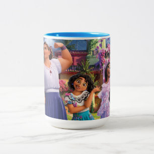 Encanto   Luisa, Mirabel, & Isabela Two-Tone Coffee Mug