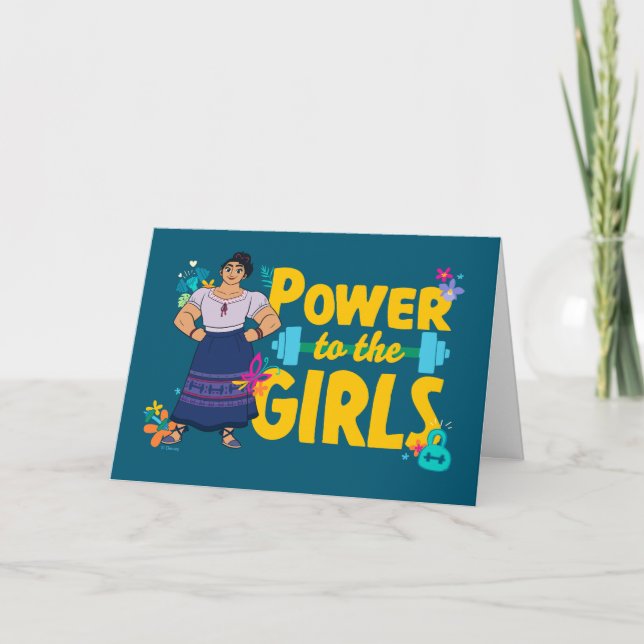 Encanto | Luisa - Power to the Girls Card (Front)