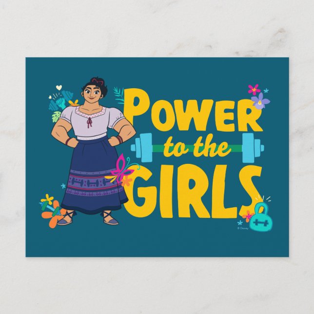 Encanto | Luisa - Power to the Girls Postcard (Front)