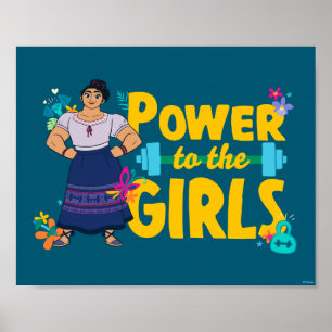Encanto   Luisa - Power to the Girls Poster