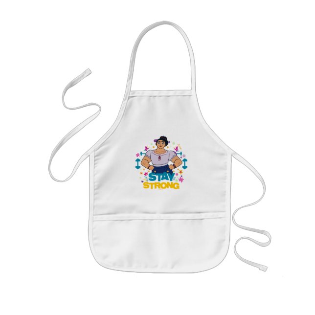 Encanto | Luisa - Stay Strong Kids Apron (Front)