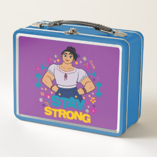 Encanto   Luisa - Stay Strong Metal Lunch Box