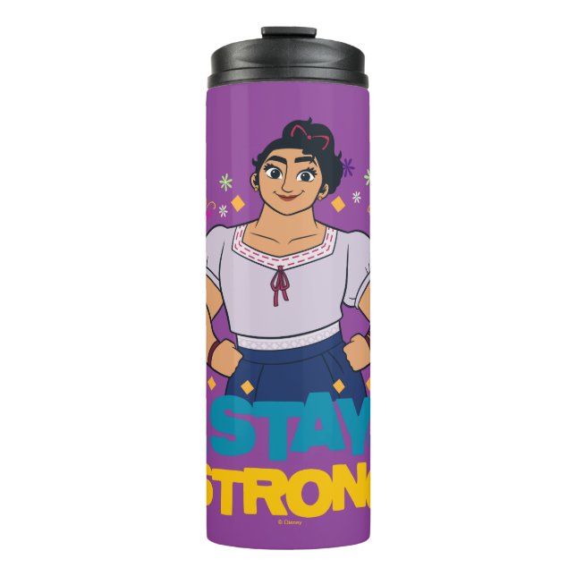 Encanto | Luisa - Stay Strong Thermal Tumbler (Front)