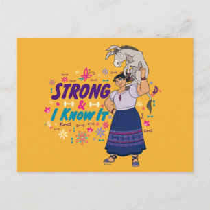 Encanto Luisa - Strong & I Know It Postcard