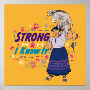 Encanto   Luisa - Strong & I Know It Poster