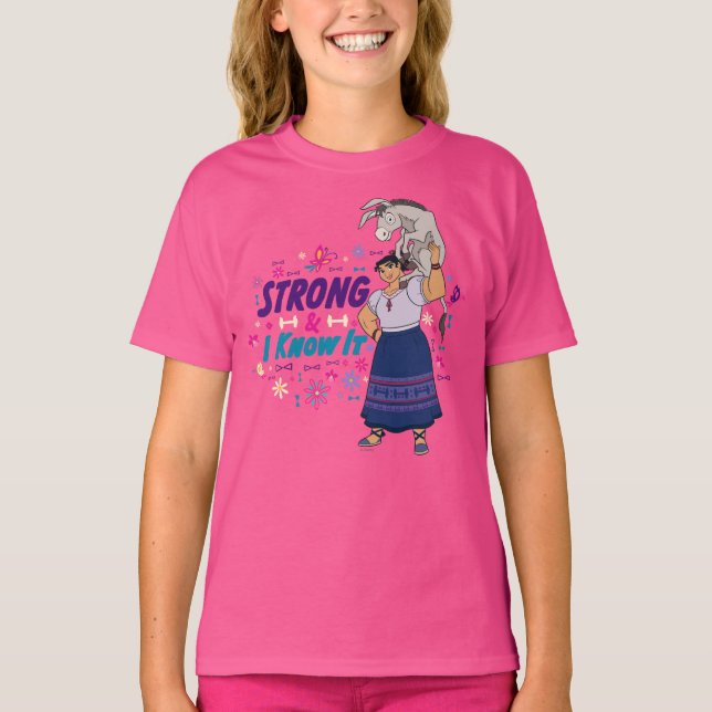 Encanto | Luisa - Strong & I Know It T-Shirt (Front)