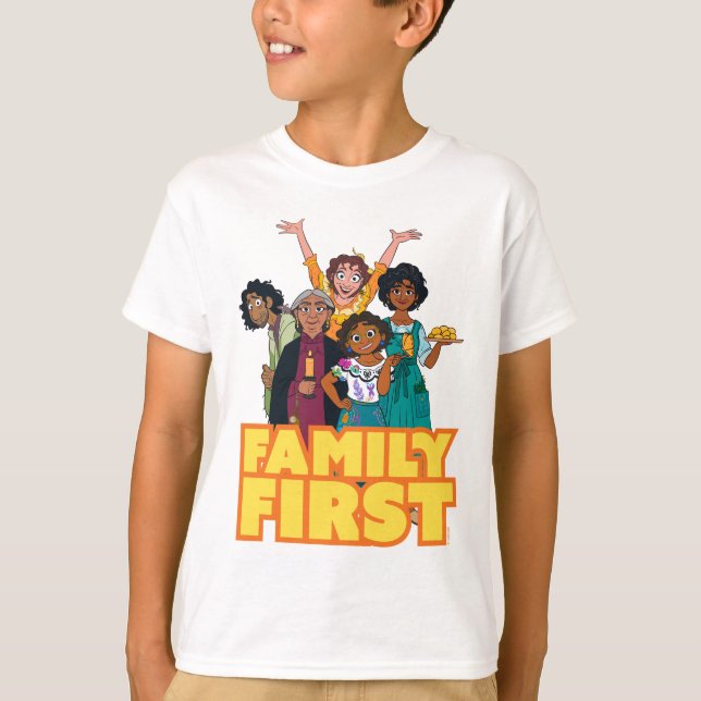 Encanto | Madrigal Family - Family First T-Shirt (Front)