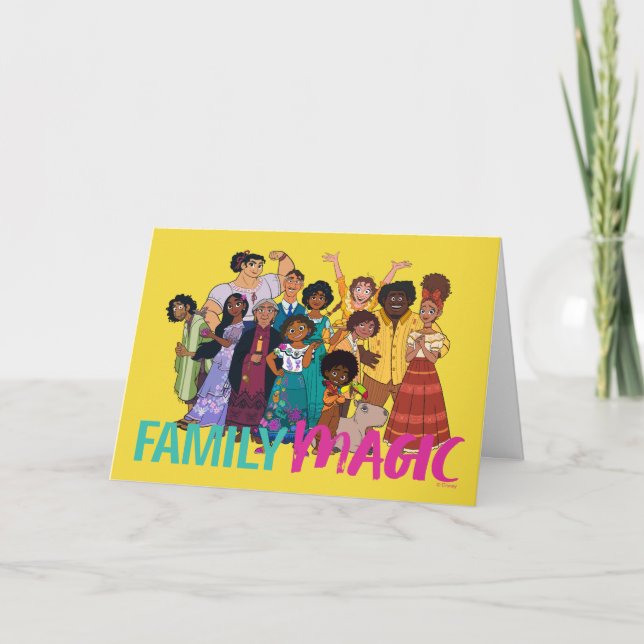 Encanto | Madrigal Family - Family Magic Card (Front)