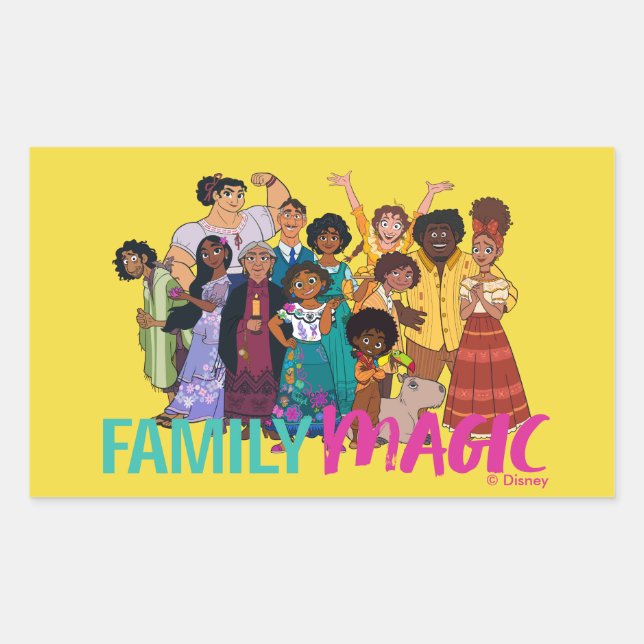 Encanto | Madrigal Family - Family Magic Sticker (Front)