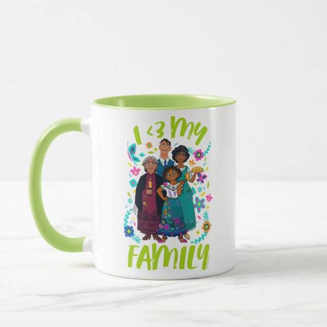 Encanto | Madrigal Family - I <3 My Family Mug (Left)