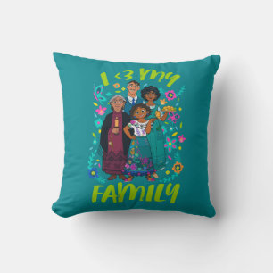 Encanto Madrigal Family - I <3 My Family Throw Pillow