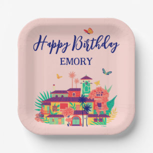 Encanto Magical Casa Madrigal Birthday Paper Plate