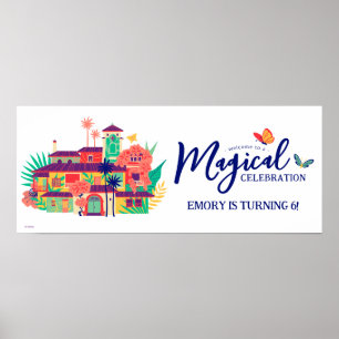 Encanto Magical Casa Madrigal Birthday Poster