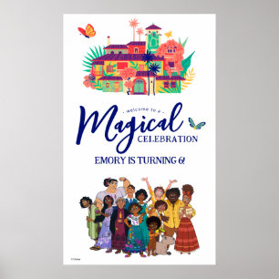 Encanto Magical Casa Madrigal Birthday Poster