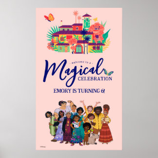 Encanto Magical Casa Madrigal Birthday Poster