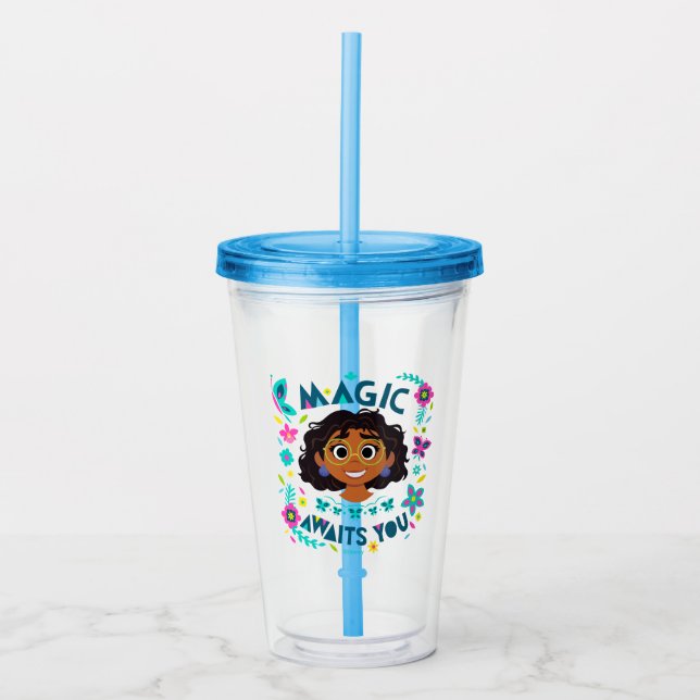 Encanto | Mirabel - Magic Awaits You Acrylic Tumbler (Front)