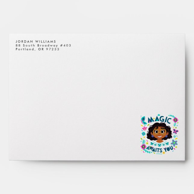 Encanto | Mirabel - Magic Awaits You Envelope (Front)