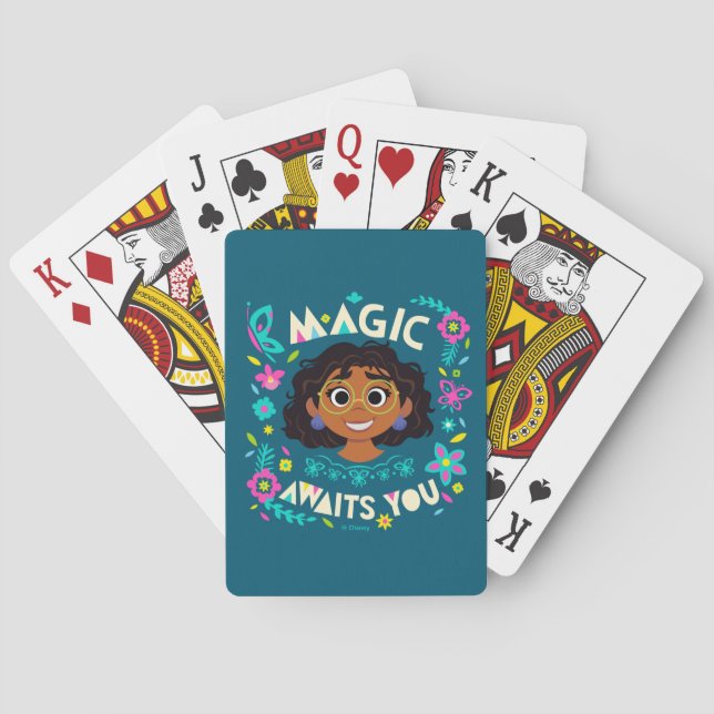 Encanto | Mirabel - Magic Awaits You Playing Cards (Back)