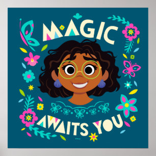 Encanto   Mirabel - Magic Awaits You Poster