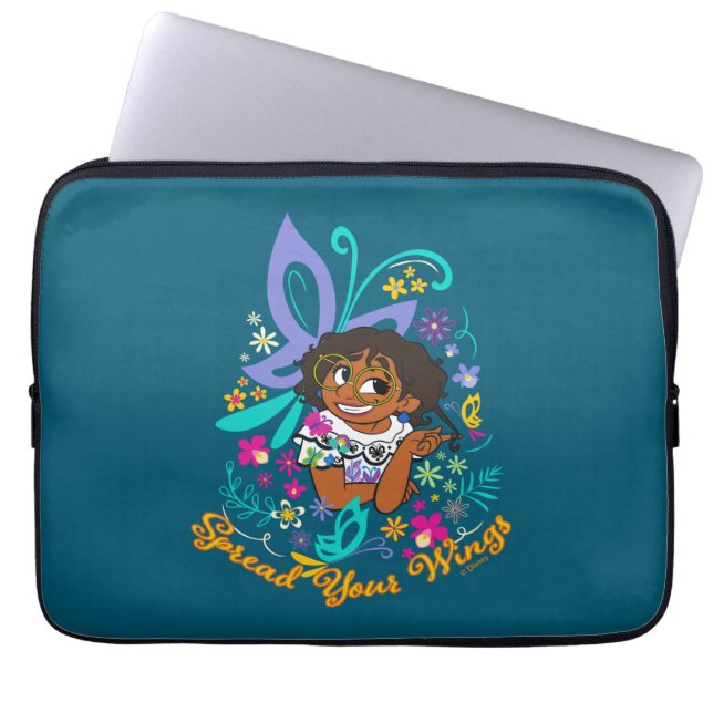 Encanto | Mirabel - Spread Your Wings Laptop Sleeve (Front)
