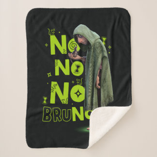 Encanto | No No No Bruno Sherpa Blanket