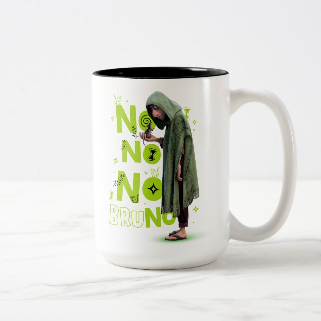Encanto | No No No Bruno Two-Tone Coffee Mug (Right)